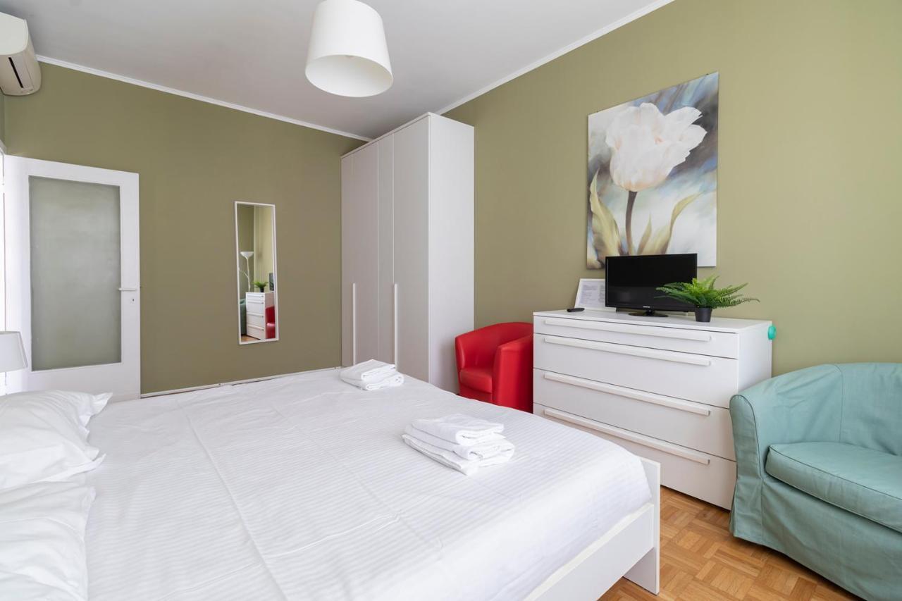 Ferienwohnung Altido Trendy Flat With Balcony, Easy Access To Milan Centre Exterior foto